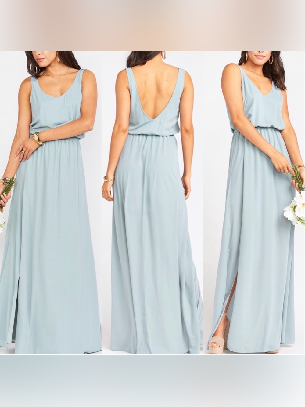 Show me your mumu Kendall chiffon maxi